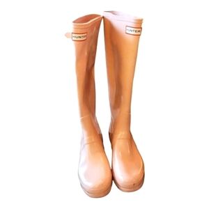 Hunter Tall "Paste Pink" Boots